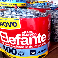 ARAME FARPADO ELEFANTE